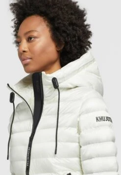 Khujo Lovina4 Shiny - Jas - Cremeweiß -Khujo Verkoopwinkel 2409714d30134b83829b75622e739817