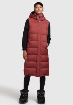 Khujo Magneta Matt - Bodywarmer - Rostrot -Khujo Verkoopwinkel 2527a3d5669749c18c6ad2327e367a9f