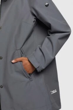 Khujo Tussenmantels Tussenmantel Artisa Dames Rookgrijs -Khujo Verkoopwinkel 2557c7bc68b17eb990f826e03a93a0af