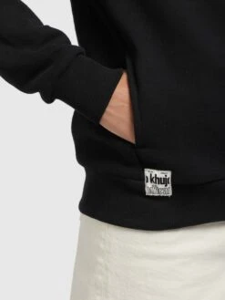 Khujo Hoodies Sweatshirt Karima Dames Zwart -Khujo Verkoopwinkel 25f019dc1a731e58fb118a14941fee71