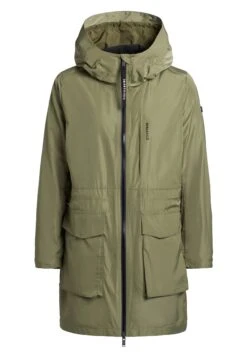 Khujo Mantel Ging - Halflange Jas - Olivgrün -Khujo Verkoopwinkel 267d184f60564d95b3f52b16636ae06e