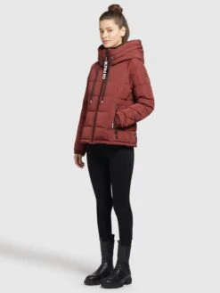 Khujo Winterjassen Winterjas Joilee Dames Pastelrood -Khujo Verkoopwinkel 26c85b02a9566f0349d0a1b762f33f40