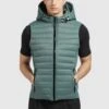 Khujo Wemo Matt - Bodywarmer - Türkis -Khujo Verkoopwinkel 288b7b99cc42436c80212f7d135d3172