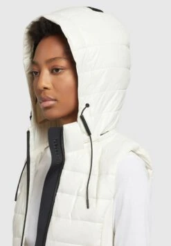 Khujo Fabia Shiny - Bodywarmer - Weiß -Khujo Verkoopwinkel 2abe0d02b2b74109a78dd62426f84ef7