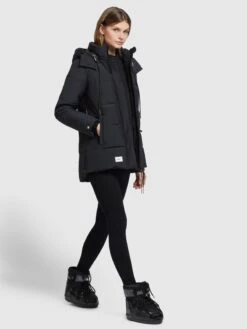 Khujo Winterjassen Winterjas Eunice Dames Zwart -Khujo Verkoopwinkel 2b67448430a9cd9d59d6ba3e6058d4ba