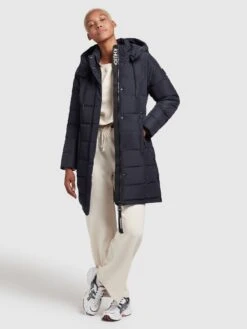 Khujo Korte Mantels Wintermantel Cups Dames Marine -Khujo Verkoopwinkel 2db0f3d2e7b5d2ff5b1b51371e23d7ba