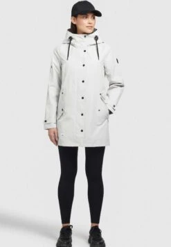 Khujo Jelle - Parka - Hellgrau -Khujo Verkoopwinkel 323a37f35f324ac7ac974adb2a98bffa
