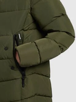 Khujo Tussenmantels Tussenmantel Klayd Dames Olijfgroen -Khujo Verkoopwinkel 33d643d9e4c86a57eeb0831703f56f45