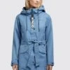 Khujo Lauren - Parka - Blau 1 Khujo Lauren - Parka - Blau -Khujo Verkoopwinkel 35bd8208cc02416ba019baad31c05a6c