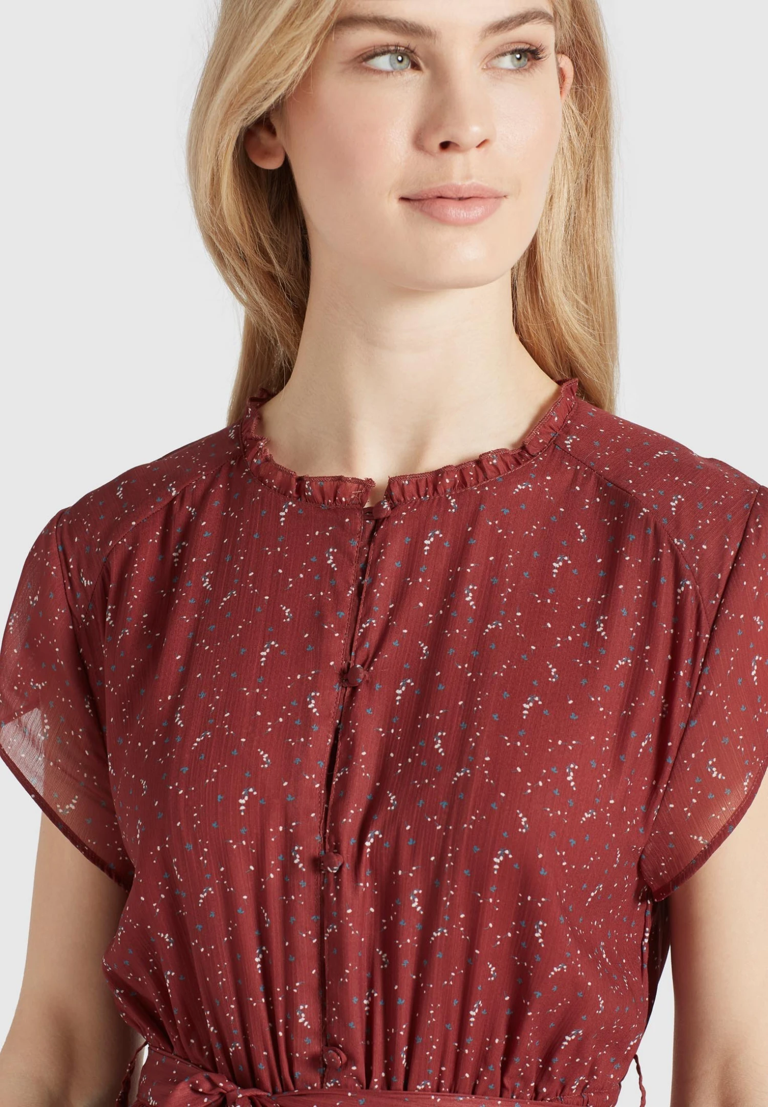 Khujo Louanna - Jumpsuit - Red 10 Khujo Louanna - Jumpsuit - Red - Afbeelding 8