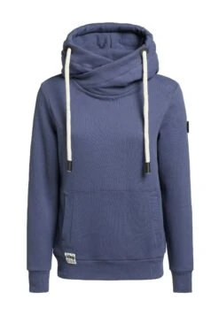 Khujo Rhabea - Hoodie - Dunkelblau -Khujo Verkoopwinkel 36e32cbb00854c40ae4eaeb01bfcc7d3