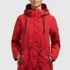 Khujo Caima2 - Parka - Rot -Khujo Verkoopwinkel 3913b4f2cd9446a49d3cdbff0755ab33