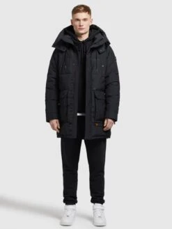 Khujo Winterjassen Winterjas Vivas Heren Zwart -Khujo Verkoopwinkel 3df9cfc455f9058ca7dbbfadaf22803d