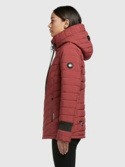 Khujo Winterjassen Winterjas Patt Dames Roestrood -Khujo Verkoopwinkel 3e88684099670b3b5a80c2583b5da6c6