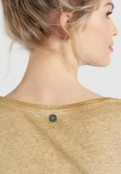 Khujo T-shirts Shirt PERGOLA Dames Lichtgeel -Khujo Verkoopwinkel 424890de6ff7c8081034b546d5197664