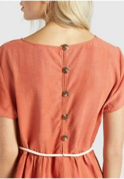 Khujo Asba - Jurk - Terrakotta -Khujo Verkoopwinkel 4290749156f84e798b9438f8866c73f3