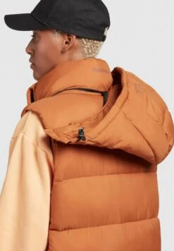 Khujo Magneta Matt - Bodywarmer - Orangebraun -Khujo Verkoopwinkel 42dae36c37534956bb03f29926d051e6