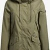 Khujo Parkas Tussenparka Aira Dames Olijfgroen -Khujo Verkoopwinkel 434f1585342272fb9d4c94a242f81efc