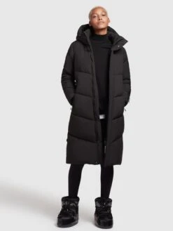 Khujo Wintermantels Wintermantel Torino2 Dames Zwart -Khujo Verkoopwinkel 436ff5fa99035f54f38325ea56f81e23