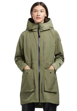 Khujo Mantel Ging - Halflange Jas - Olivgrün -Khujo Verkoopwinkel 44c73baa3def484f90b94f70f764852d