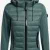 Khujo Outdoor Jassen Functionele Jas Ghita Dames Donkergroen -Khujo Verkoopwinkel 455e88020cf98aec8de220edc7a15c12