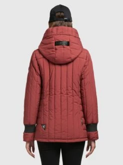 Khujo Winterjassen Winterjas Tweety Dames Roestrood -Khujo Verkoopwinkel 48371c9a2e3ebd2dba92272acaeb83ba