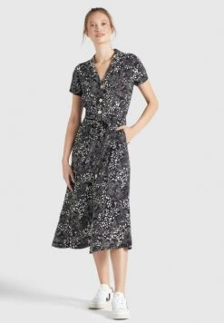 Khujo Blousejurken Blousejurk Goya Dames Zwart -Khujo Verkoopwinkel 48bc2dacc380047bd12b5acb21a056af