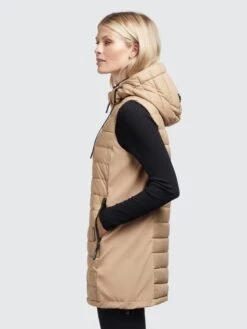 Khujo Bodywarmers Bodywarmer Becca Dames Sand -Khujo Verkoopwinkel 49bb58c55f6ee5ecd8413175f355ea33