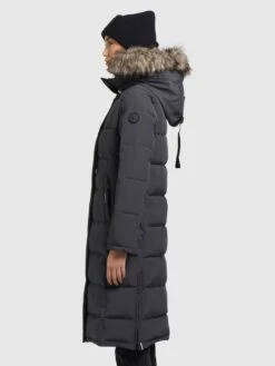 Khujo Wintermantels Wintermantel LOLL Dames Antraciet -Khujo Verkoopwinkel 49c7db0381202c844693ea992856e0b6