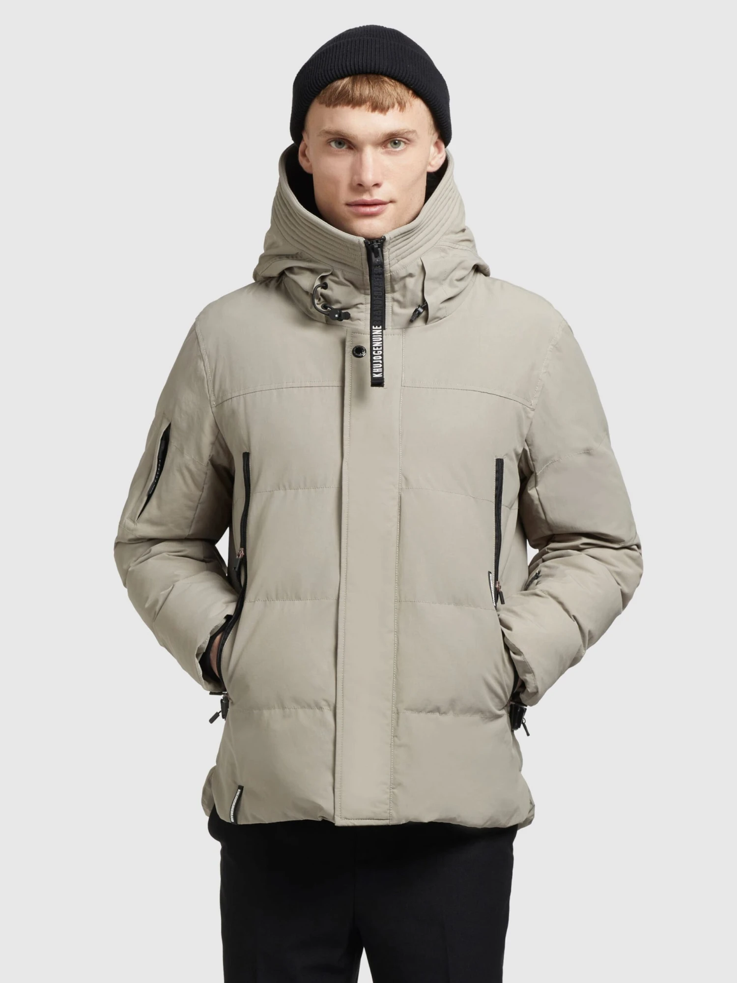 Khujo Tussenjassen Tussenjas Tateno Heren Grijs 4 Khujo Tussenjassen Tussenjas Tateno Heren Grijs - Afbeelding 2