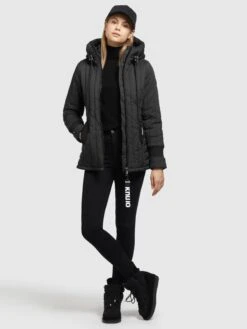 Khujo Winterjassen Winterjas Tweety Dames Zwart -Khujo Verkoopwinkel 4b501910af8ae2b40c45d6fbb6f0e3e7