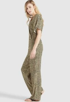 Khujo Borgia - Jumpsuit - Schwarz-Gelb Geblümt -Khujo Verkoopwinkel 4bc8f74ed863462ab43ba2f03cdd4a85