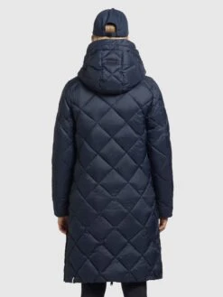 Khujo Wintermantels Wintermantel LENNJA Dames Marine -Khujo Verkoopwinkel 4c065a31f56e6cfdbe92be30f3c5cee4