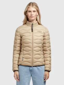 Khujo Tussenjassen Tussenjas Eleni Dames Beige -Khujo Verkoopwinkel 4c8c9afafebd1f01c1dd5ae4924e03af