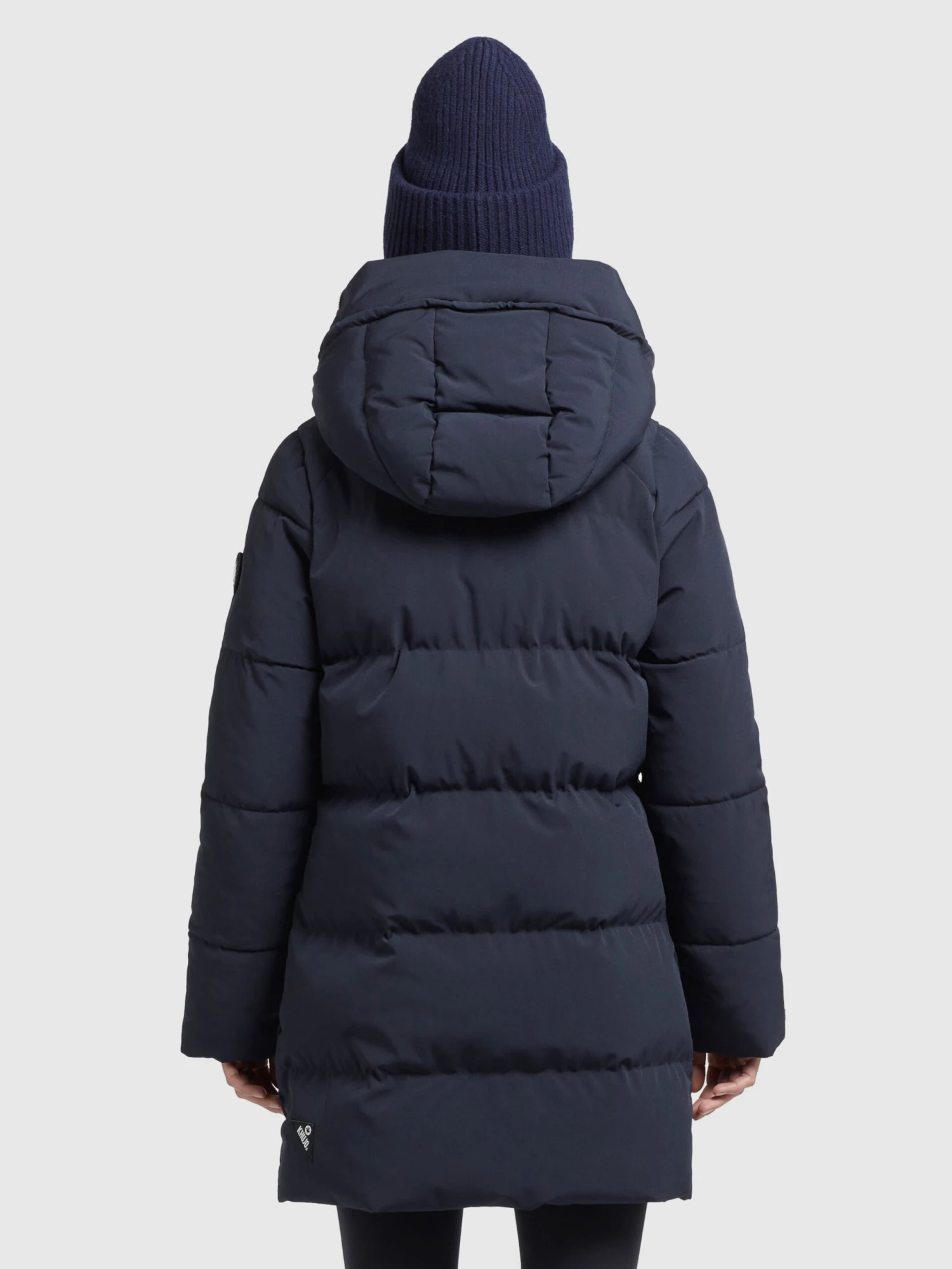 Khujo Korte Mantels Wintermantel Wente Dames Donkerblauw 6 Khujo Korte Mantels Wintermantel Wente Dames Donkerblauw - Afbeelding 4