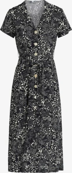 Khujo Blousejurken Blousejurk Goya Dames Zwart