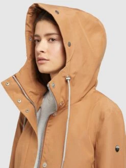 Khujo Tussenmantels Tussenmantel Artisa Dames Beige -Khujo Verkoopwinkel 4e7155ff31a838f102ce1abe00c7c34f