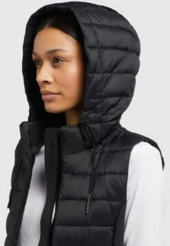 Khujo Fabia Matt - Bodywarmer - Schwarz -Khujo Verkoopwinkel 5083ddca65564451a0feed24ee242dc6