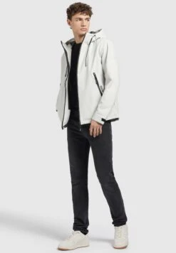 Khujo Neal - Outdoorjas - Hellgrau -Khujo Verkoopwinkel 51ed2838d1684dcf901546f4120aa08d