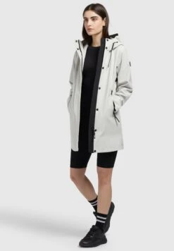 Khujo Izaf - Regenjas - Hellgrau -Khujo Verkoopwinkel 51f9de3bbcc94edbb2c91f75ff382d33