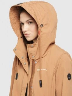 Khujo Tussenjassen Tussenjas ADDA Dames Beige -Khujo Verkoopwinkel 527ea95ce0f9ff5a3e3ff86e96edf337