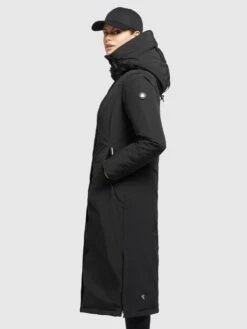 Khujo Wintermantels Wintermantel ABELLA Dames Zwart -Khujo Verkoopwinkel 52f994daf432f0279bc0ecd80dd4487b