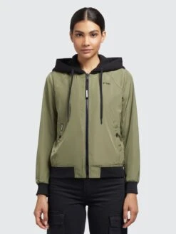 Khujo Tussenjassen Tussenjas Persee Dames Appel -Khujo Verkoopwinkel 54a9797cd72dbf5a545052ba2984b405