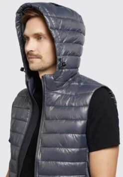 Khujo Wemo Shiny - Bodywarmer - Grau -Khujo Verkoopwinkel 55ba60a37c0b448e88b06e840e35e663
