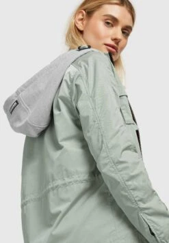 Khujo Flames - Lichte Jas - Blassgrün -Khujo Verkoopwinkel 56dee82b9982443fa52ff00b41015822