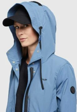 Khujo Adda - Halflange Jas - Blau -Khujo Verkoopwinkel 57d51ddb28cb4e07a4f4a5e546036e99