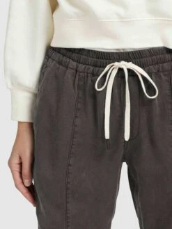 Khujo Pantalons Tapered Broek SANDI Dames Antraciet -Khujo Verkoopwinkel 57d69454fd6ca4391853a8e70b0dd1b1