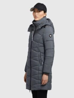 Khujo Tussenmantels Tussenmantel Fitt Light Dames Donkergrijs -Khujo Verkoopwinkel 57d7c032413bacb10167f69d5a4dd514