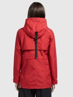 Khujo Parkas Tussenparka FELINA Dames Rood -Khujo Verkoopwinkel 585009a2318a0e070cb324fff738ed9d