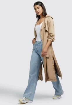 Khujo Garda - Trenchcoat - Beige -Khujo Verkoopwinkel 58f84c6e5ca94ababa27c58895fddaca